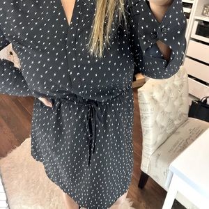 Express Polka Dot Dress